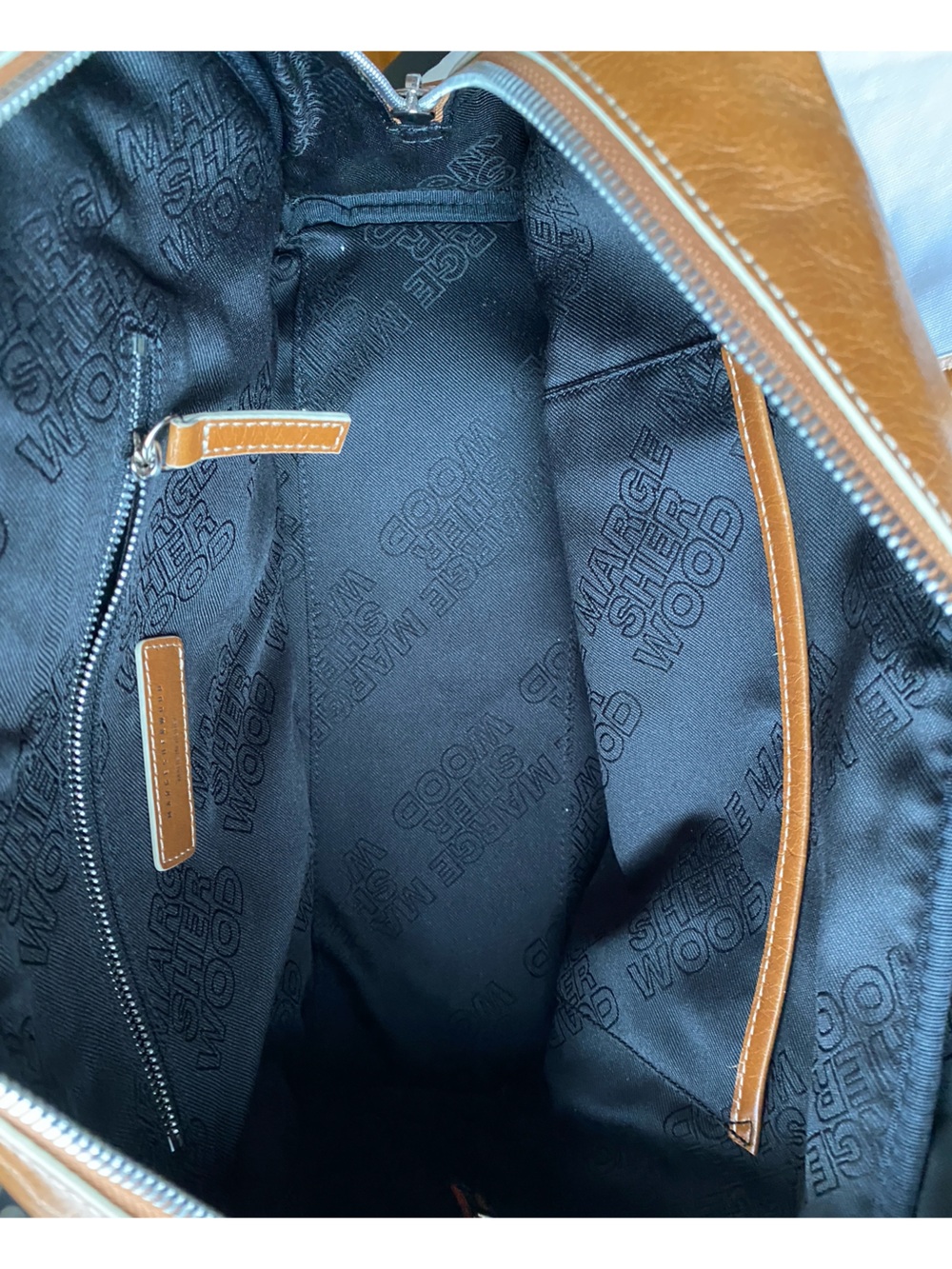 Like New Marge Sherwood brown Soft Boston bag - Picture 9 of 12